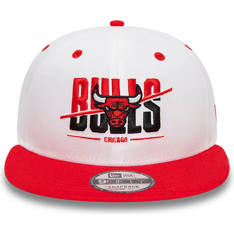petten-plat-rood-snapback-9fifty-white-crown-van-chicago-bulls-nba-van-new-era