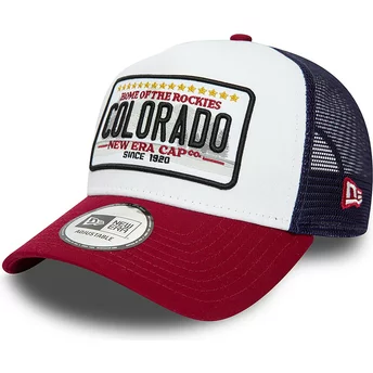 New Era A Frame Patch Colorado Multicolor Trucker Hat