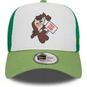 gorra-trucker-blanca-y-verde-a-frame-character-de-diablo-de-tasmania-looney-tunes-de-new-era