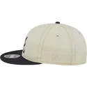 casquette-plate-beige-et-bleue-marine-9fifty-retro-crown-denim-atlanta-braves-mlb-new-era