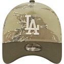 casquette-courbee-camouflage-snapback-9forty-a-frame-two-tone-tiger-los-angeles-dodgers-mlb-new-era