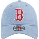 new-era-curved-brim-9twenty-washed-denim-boston-red-sox-mlb-blue-adjustable-cap