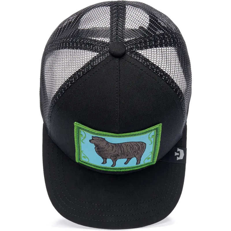 petten-gebogen-zwart-snapback-ye-olde-sheep-the-farm-retro-classic-the-farm-van-goorin-bros