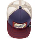 gorra-trucker-azul-marino-beige-y-roja-pajaro-ye-olde-birdie-the-farm-retro-classic-de-goorin-bros