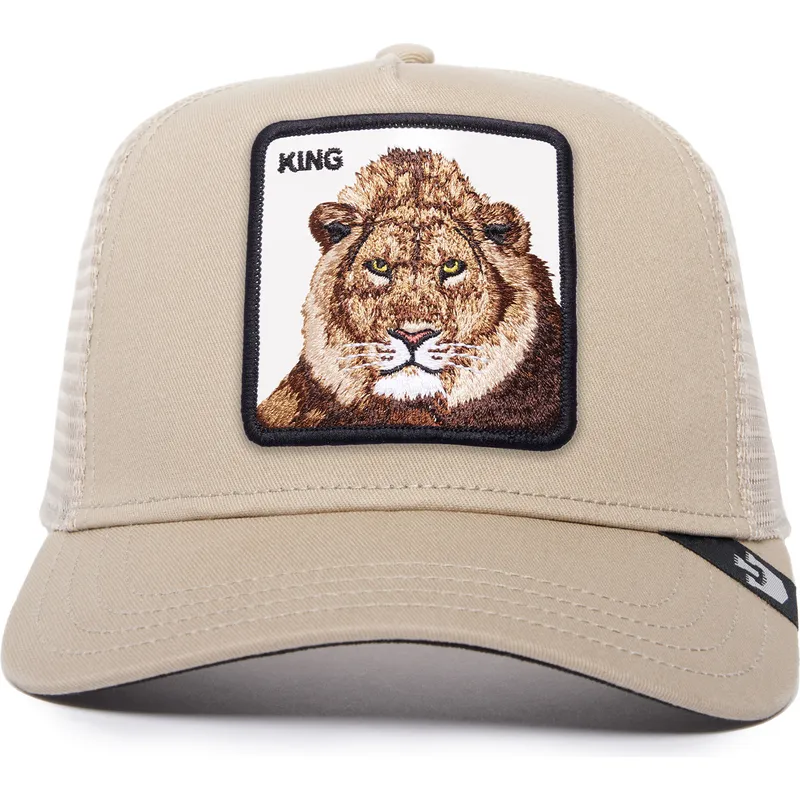 petten-gebogen-beige-snapback-the-king-lion-the-farm-van-goorin-bros petten-gebogen-beige-snapback-the-king-lion-the-farm-van-goorin-bros