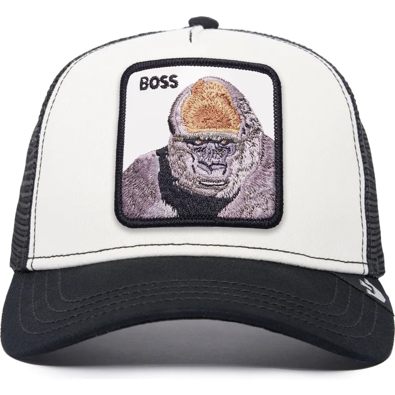 petten-gebogen-zwart-snapback-the-boss-gorilla-the-farm-van-goorin-bros petten-gebogen-zwart-snapback-the-boss-gorilla-the-farm-van-goorin-bros