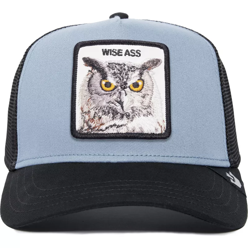 goorin-bros-wise-ass-owl-the-farm-premium-blue-and-black-trucker-hat