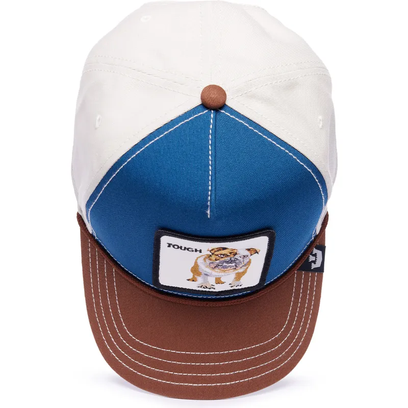 petten-gebogen-meerkleurig-snapback-tough-bully-100-the-farm-all-over-canvas-the-farm-van-goorin-bros