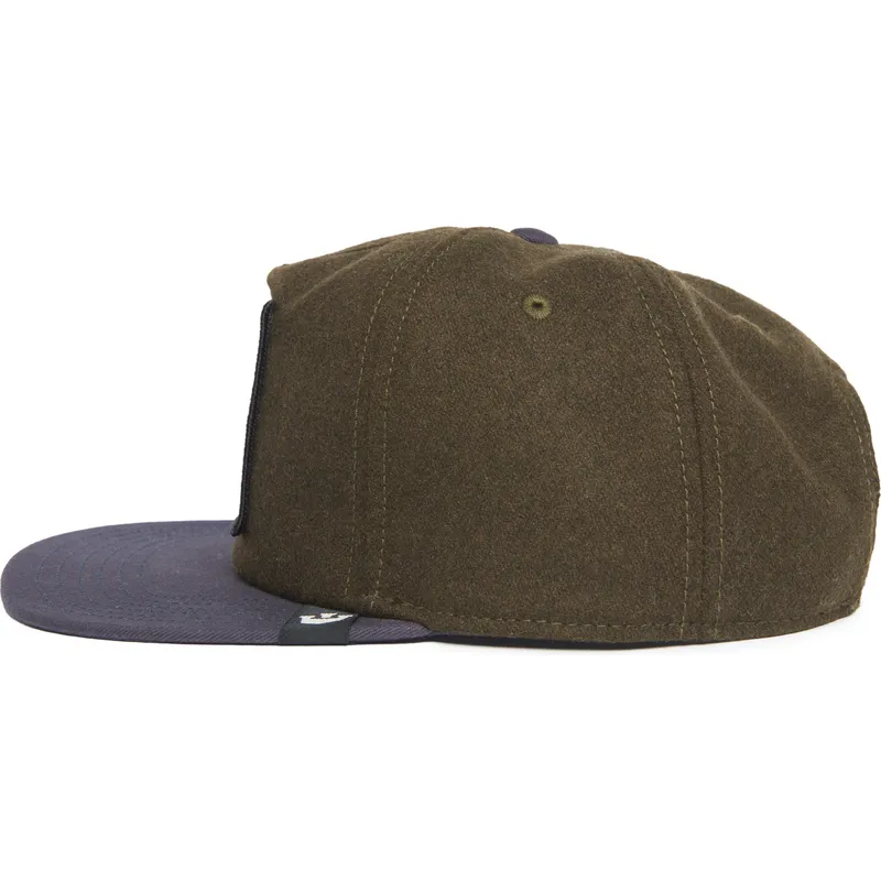 gron-og-bla-flat-cap-snapback-rottweiler-hund-bad-boy-top-dog-the-farm-flats-fra-goorin-bros
