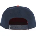 casquette-plate-bleue-marine-et-marron-snapback-loup-lone-wolf-one-pack-the-farm-flats-goorin-bros