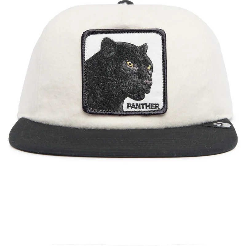 petten-plat-wit-snapback-black-panther-stealth-explorer-the-farm-flats-the-farm-van-goorin-bros petten-plat-wit-snapback-black-panther-stealth-explorer-the-farm-flats-the-farm-van-goorin-bros