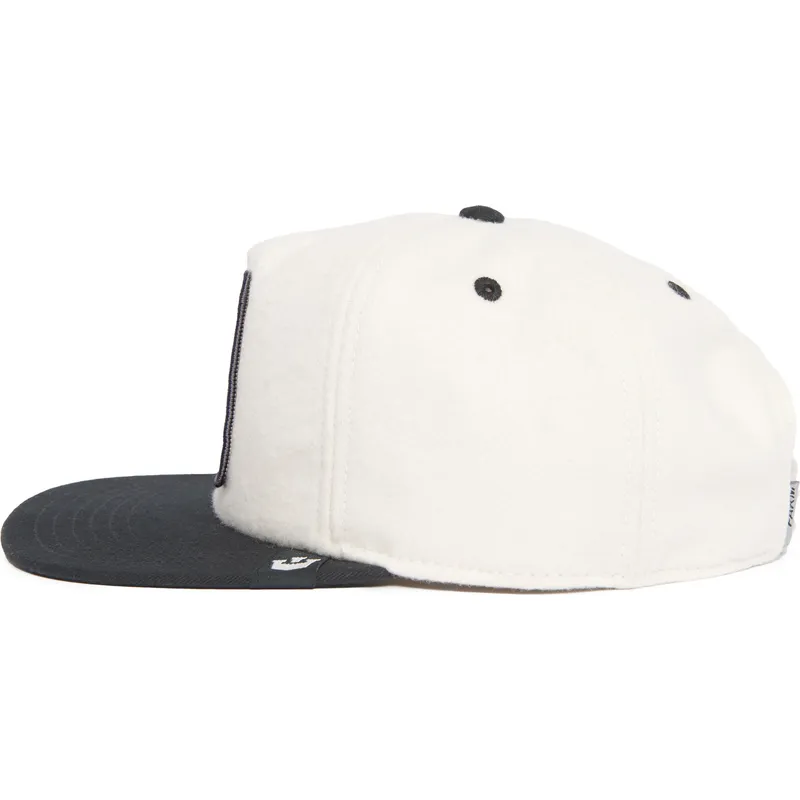petten-plat-wit-snapback-black-panther-stealth-explorer-the-farm-flats-the-farm-van-goorin-bros petten-plat-wit-snapback-black-panther-stealth-explorer-the-farm-flats-the-farm-van-goorin-bros