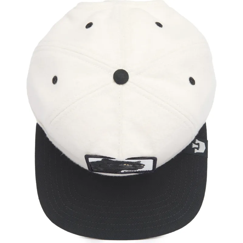 petten-plat-wit-snapback-black-panther-stealth-explorer-the-farm-flats-the-farm-van-goorin-bros petten-plat-wit-snapback-black-panther-stealth-explorer-the-farm-flats-the-farm-van-goorin-bros