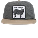 goorin-bros-flat-brim-black-sheep-flock-mountain-the-farm-flats-grey-and-brown-snapback-cap
