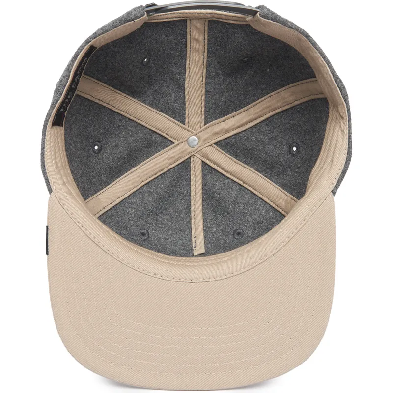petten-plat-grijs-snapback-the-farm-van-goorin-bros