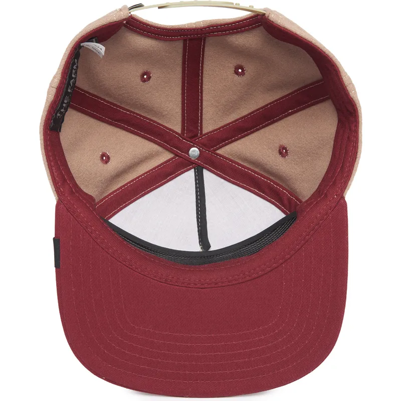 petten-plat-bruin-snapback-caballo-stallion-free-rider-the-farm-flats-the-farm-van-goorin-bros