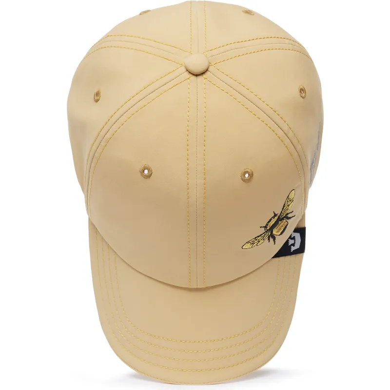 petten-gebogen-geel-verstelbare-band-boss-honey-love-the-farm-lady-balls-the-farm-van-goorin-bros
