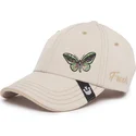 casquette-courbee-beige-ajustable-papillon-forever-fresh-the-farm-lady-balls-goorin-bros