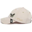 casquette-courbee-beige-ajustable-papillon-forever-fresh-the-farm-lady-balls-goorin-bros