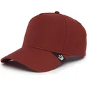 gorra-curva-roja-snapback-the-farm-nude-de-goorin-bros