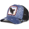 trucker-kasket-marinebla-orn-freedom-a-the-w-in-a-d-the-farm-paisley-fra-goorin-bros