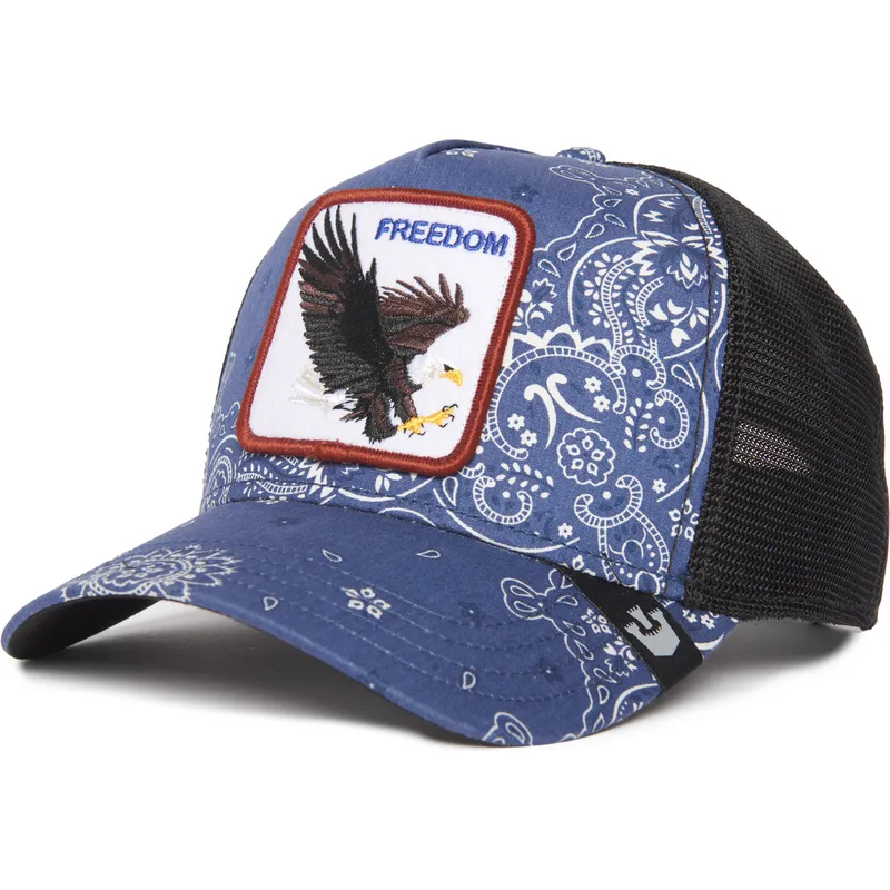petten-gebogen-marineblauw-snapback-freedom-a-the-w-in-a-d-the-farm-paisley-the-farm-van-goorin-bros