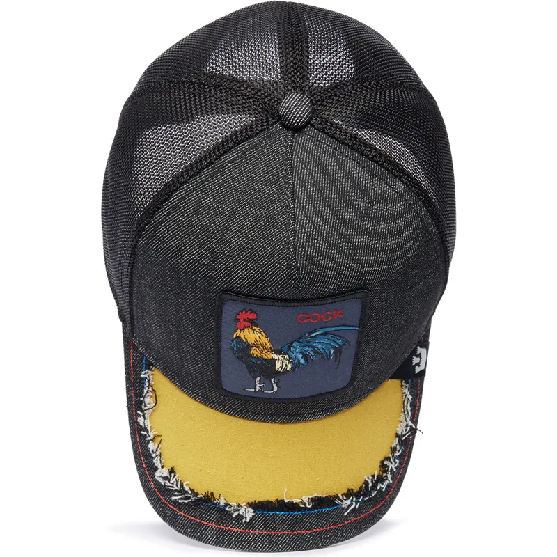 petten-gebogen-zwart-snapback-the-farm-van-goorin-bros