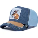 casquette-trucker-bleue-chevre-goat-silky-goat-the-farm-silky-roots-goorin-bros