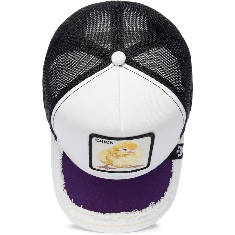 vit-och-svart-trucker-keps-kyckling-silky-chick-the-farm-silky-roots-fran-goorin-bros