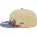 new-era-flat-brim-5950-team-landscape-los-angeles-dodgers-mlb-brown-and-blue-fitted-cap