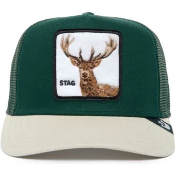Cap gebogen green snapback The Farm van Goorin Bros.