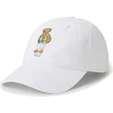 petten-gebogen-wit-verstelbare-band-van-polo-ralph-lauren