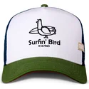 cappellino-trucker-bianco-blu-e-verde-surfin-bird-hft-di-coastal