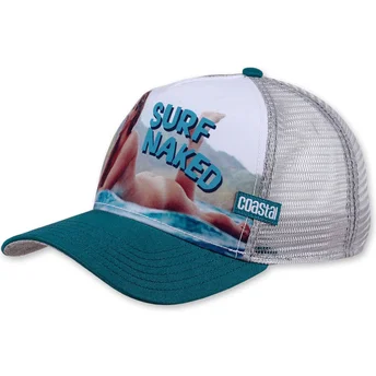 Casquette trucker multicolore Surf Naked II HFT Coastal