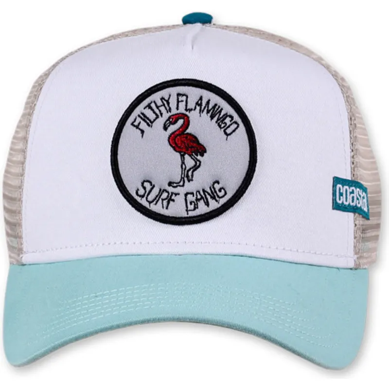 petten-gebogen-meerkleurig-snapback-filthy-flamingo-hft-van-coastal
