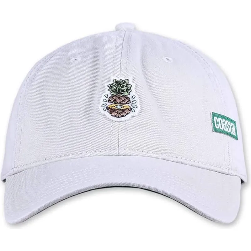 cappellino-curvo-beige-regolabile-pinapple-di-coastal