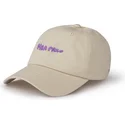 casquette-courbee-beige-ajustable-pica-pica-pica-pica