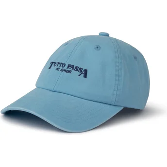 Casquette courbée bleue ajustable Tutto Passa Mi Amor Pica Pica