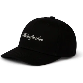 Petten gebogen zwart snapback van Pica Pica