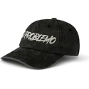 casquette-courbee-noire-ajustable-no-problemo-pica-pica