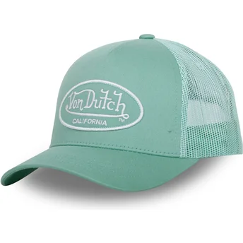 Casquette trucker verte ajustable LOF CB B6 Von Dutch