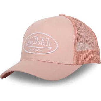 Casquette trucker rose ajustable LOF CB B7 Von Dutch