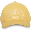 casquette-courbee-jaune-ajustable-lof-cb-c6-von-dutch