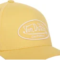 casquette-courbee-jaune-ajustable-lof-cb-c6-von-dutch