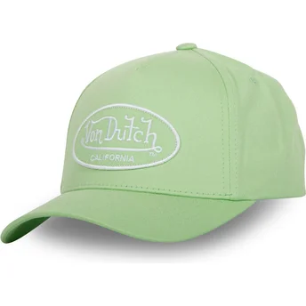 Cappellino visiera curva verde regolabile LOF CB C7 di Von Dutch