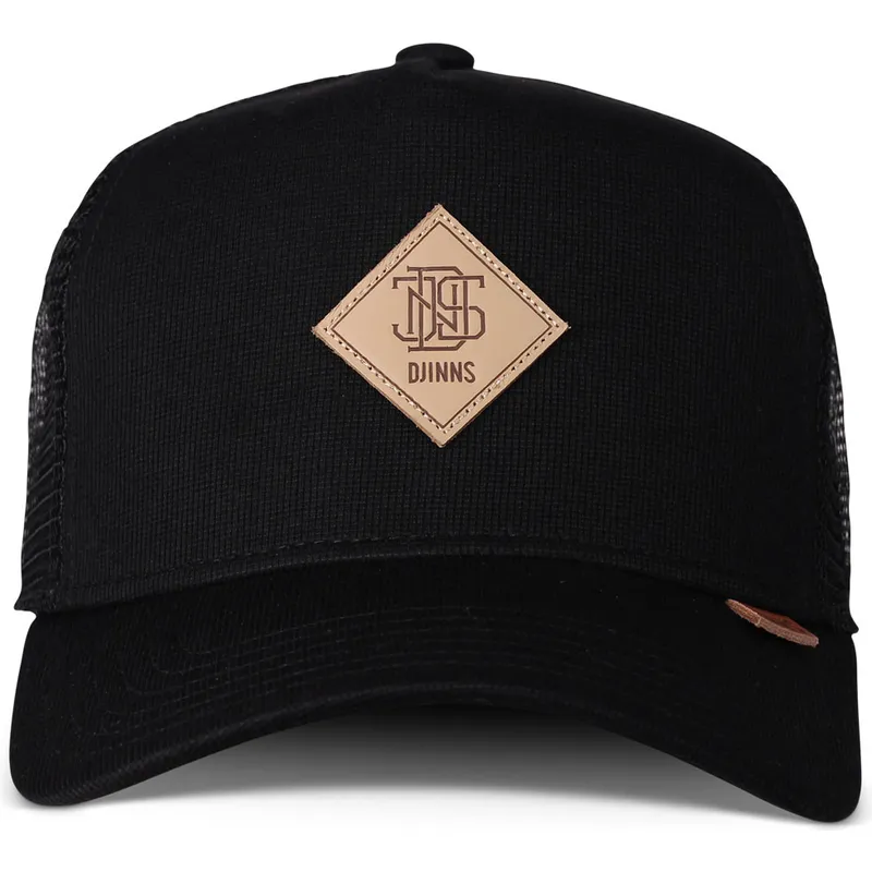 petten-gebogen-zwart-snapback-van-djinns