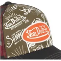 petten-gebogen-groen-snapback-pat-ct-van-von-dutch