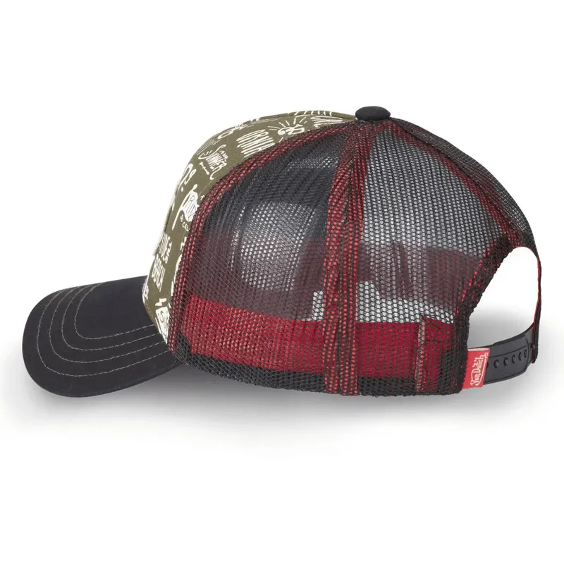 petten-gebogen-groen-snapback-pat-ct-van-von-dutch