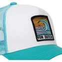 von-dutch-surf04-weisse-und-blaue-trucker-kappe