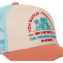 casquette-trucker-marron-et-bleue-surf02-von-dutch